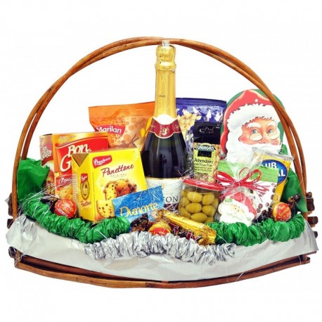 Cesta de Natal ( Decorada)