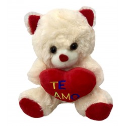 Urso coração amor (22cm)