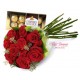 buque de 20 rosas