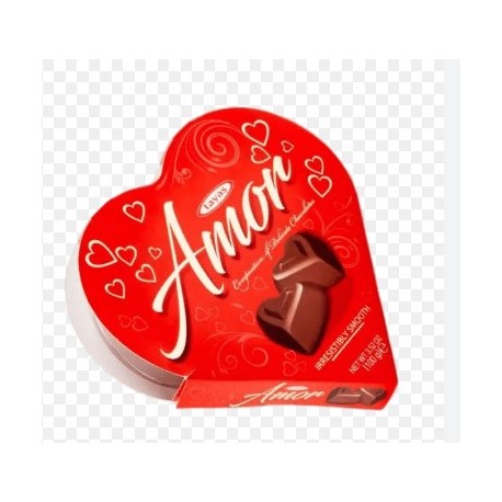 chocolate coração importado
