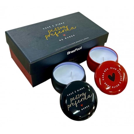 velas aromatizada pessoa preferida