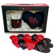 kit caneca e almofada amor
