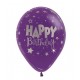 balão roxo happy