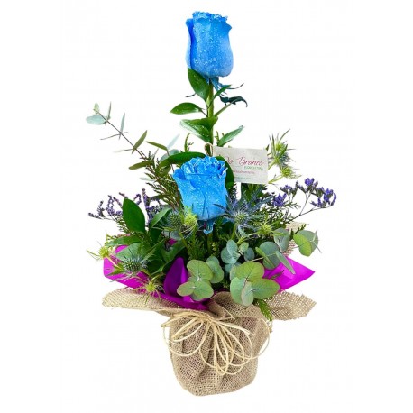 arranjo de rosas Blue (importada)