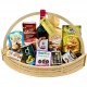 Cesta com produtos importados