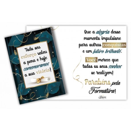 cartão de formatura 8