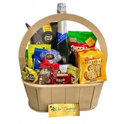 Cesta brilho de natal