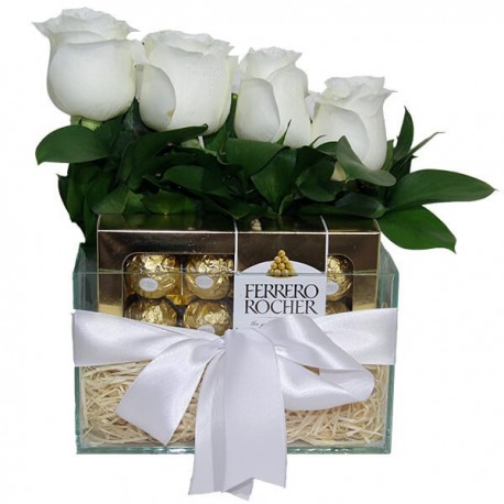 Rosas Brancas e Ferrero Rocher